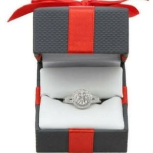 Diamond Cluster Cocktail Ring